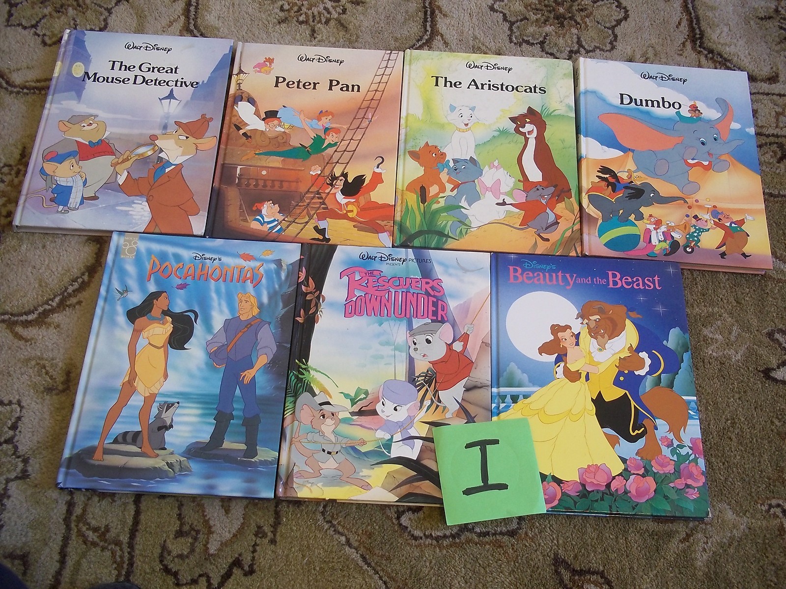 7  walt disney books 1980 s 90 s great mouse detective peter pan dumbo   more