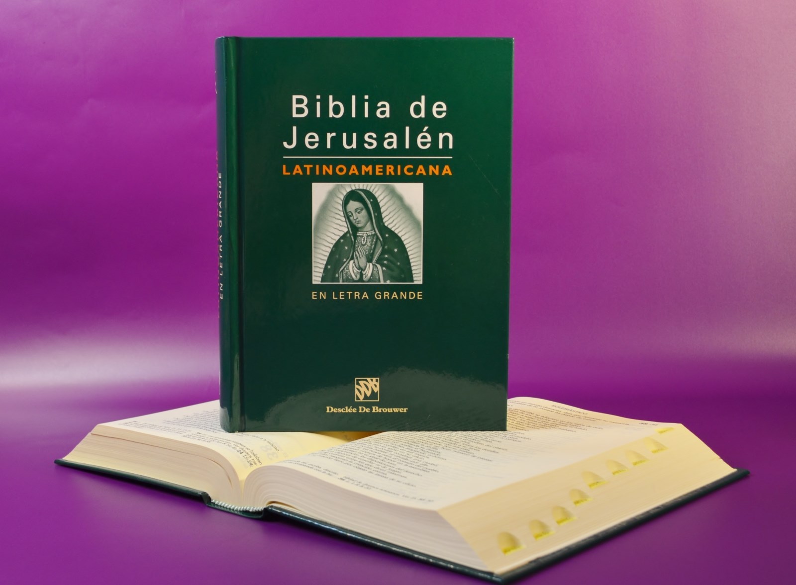 Biblia de jerusalen latinoamericana en letra grande by descl