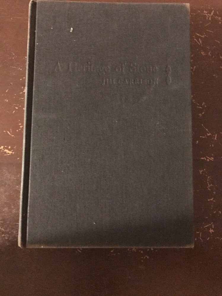 a heritage of stone by jim garrison signed copy 1970