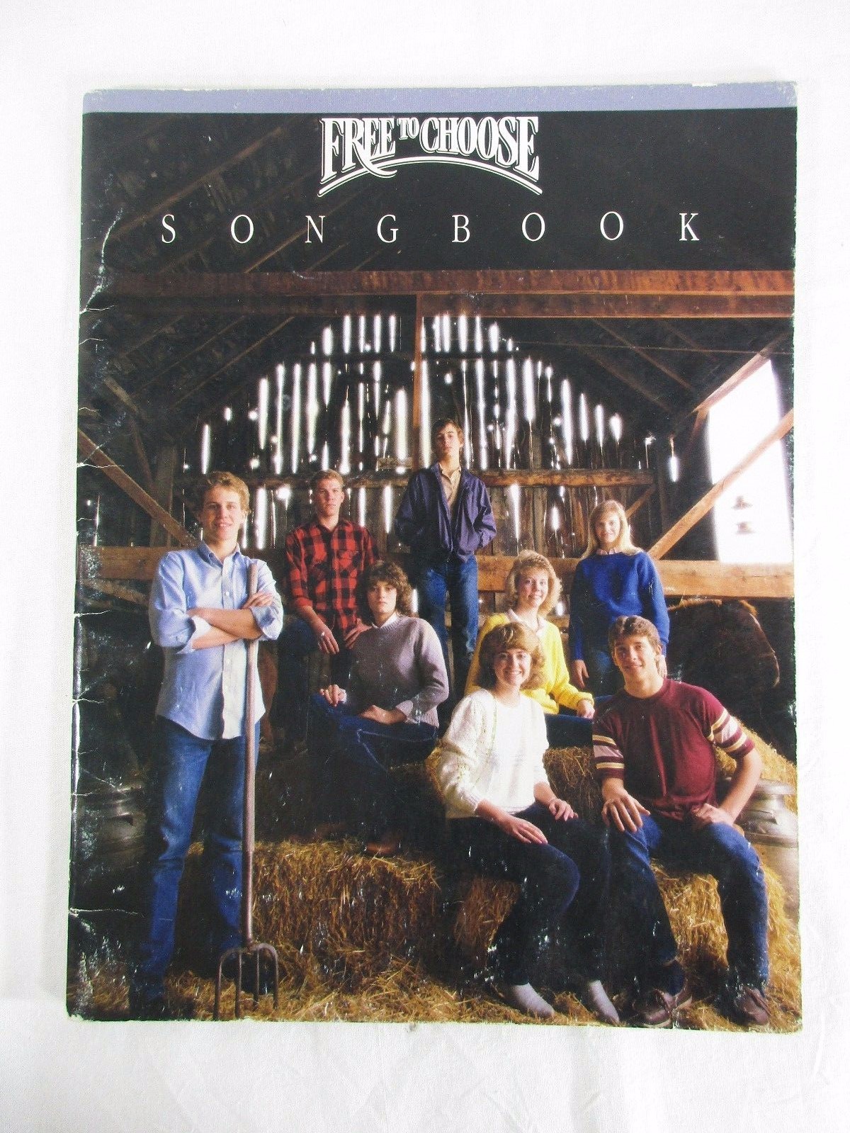1987 free to choose songbook sheet music mormon lds piano seminary youth songs