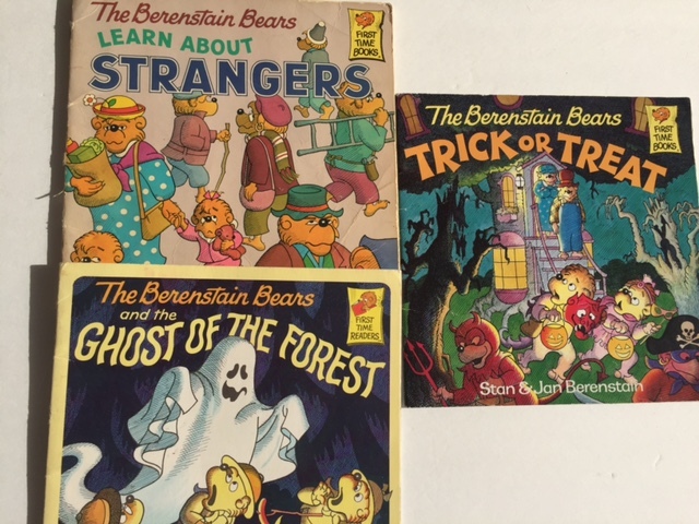 1980s the berenstain bears book lot trick or treat ghost of the forest strangers