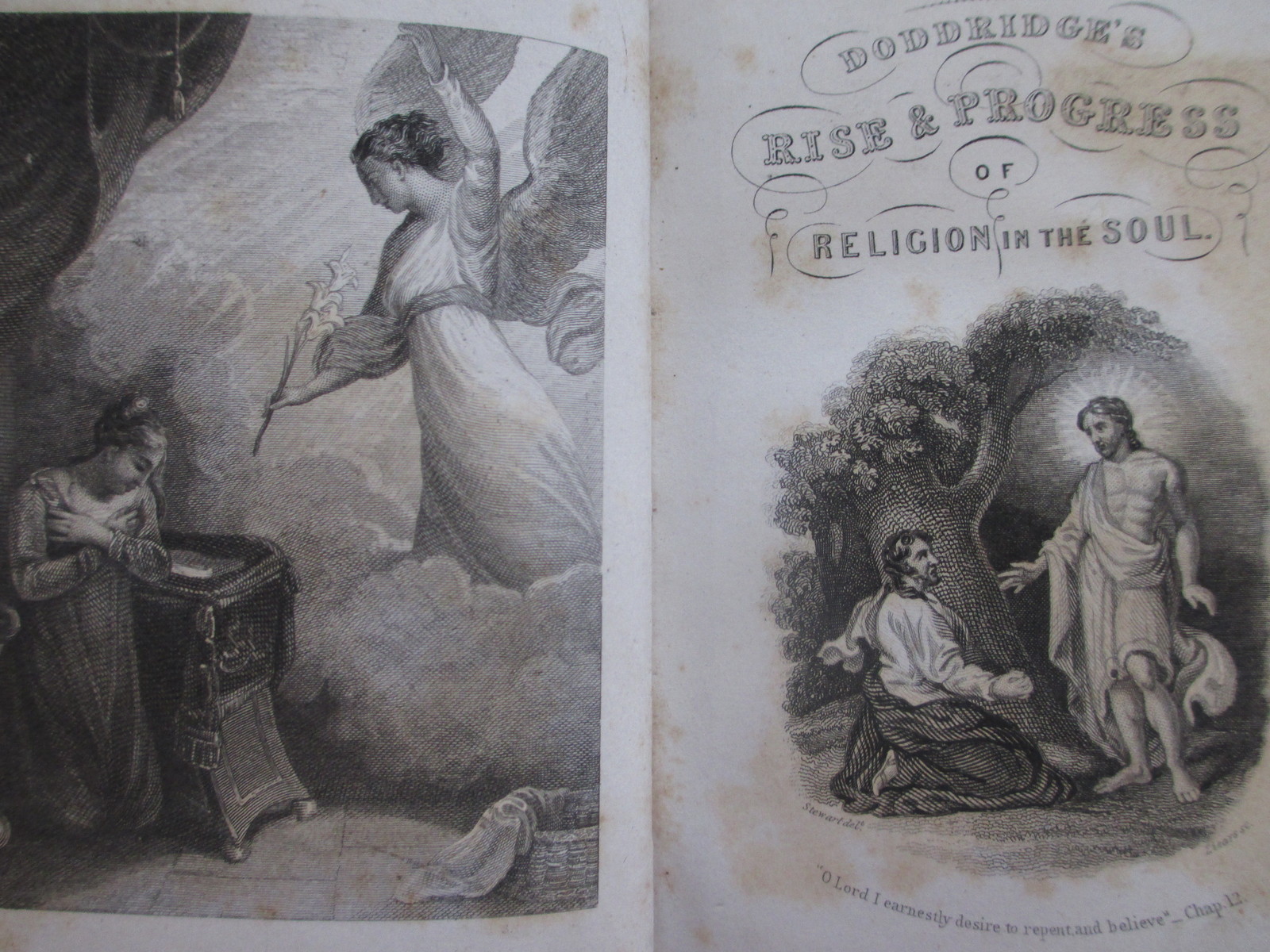 1st. edition 1860 doddridge's rise & progress of religion in the soul very rare