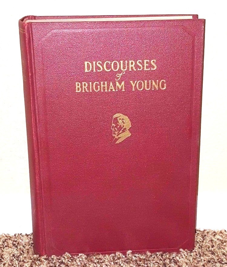 Discourses of brigham young by john a. widtsoe 1951 rare red edition lds mormon