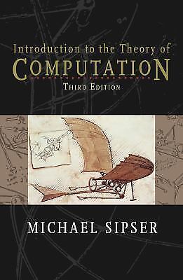 4days delivery-introduction to the theory of computation, 3rd int'l ed by sipser