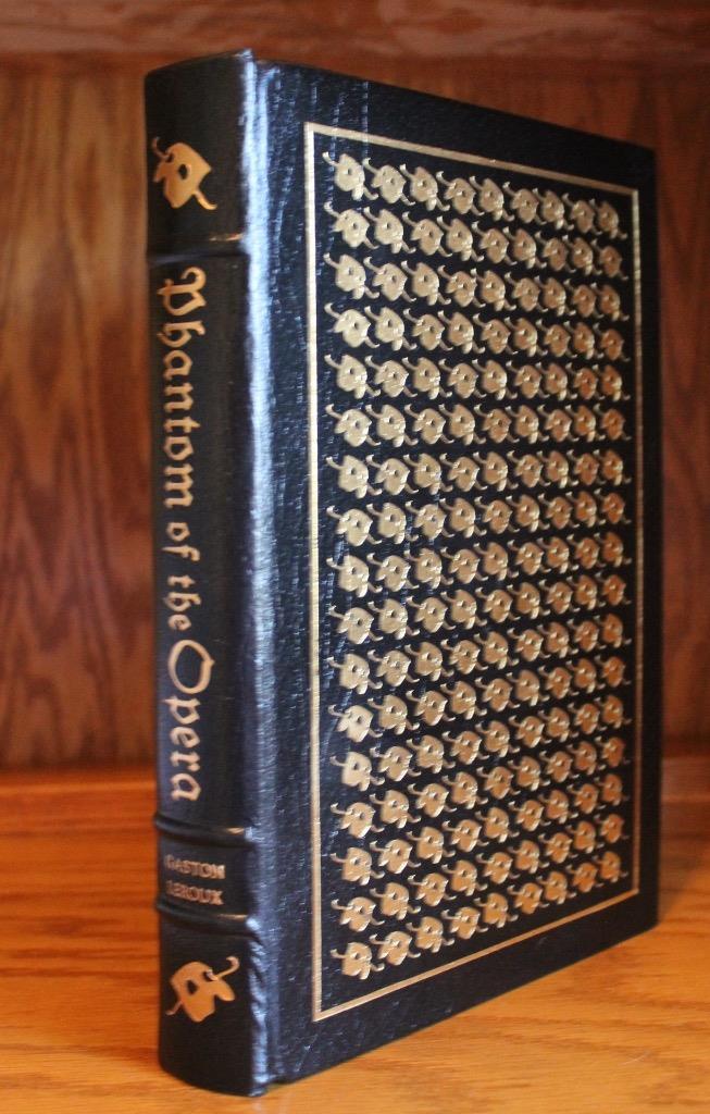 easton press phantom of the opera by gaston leroux leather collector s edition