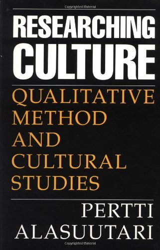 New researching culture: qualitative method and cultural studies