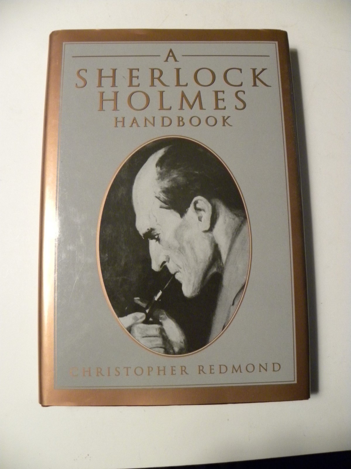 5354 rare  a sherlock holmes handbook  by christopher redmond signed 1993 1st ed