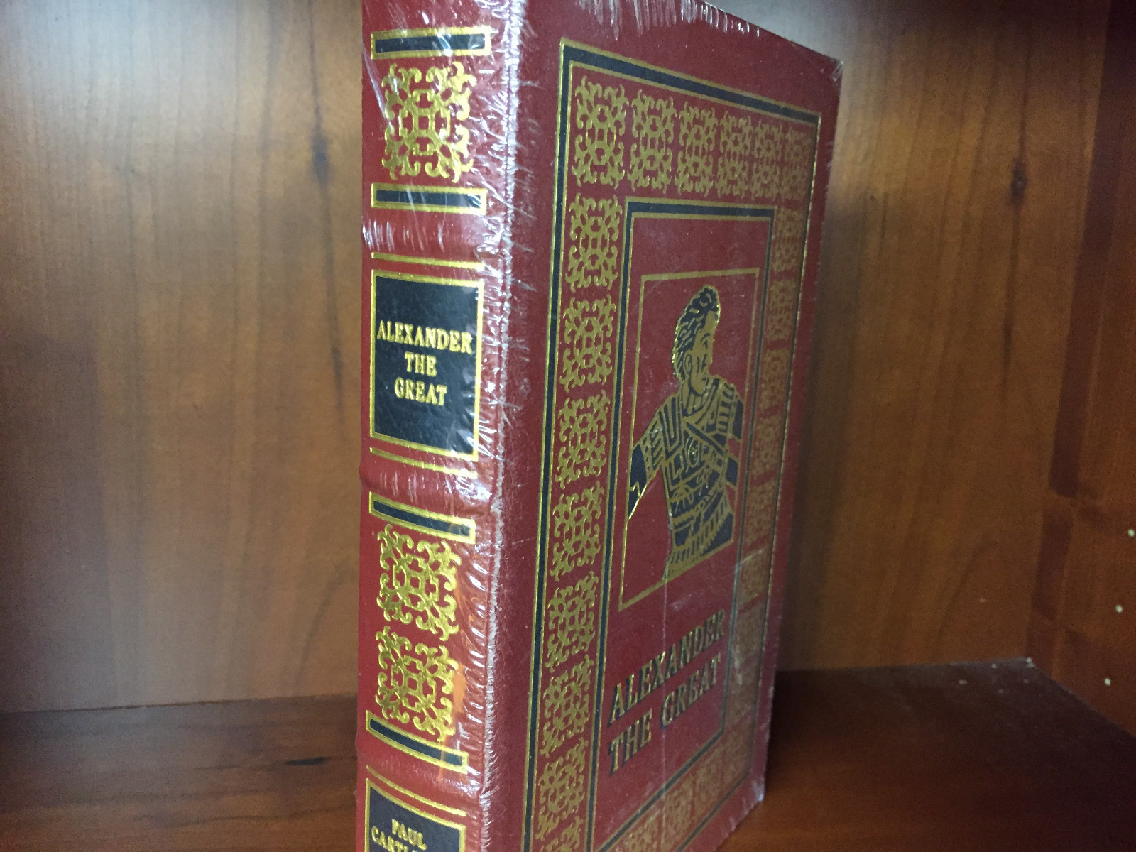 Easton press-alexander the great by cartledge - conquerors series - sealed -rare