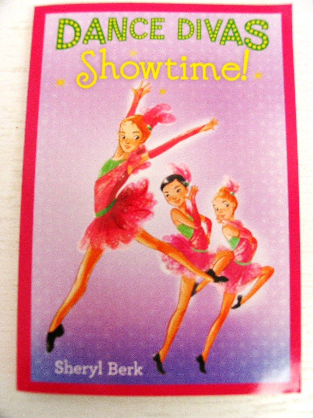 dance divas  1 showtime! kids competition fiction chapter book berk ballet