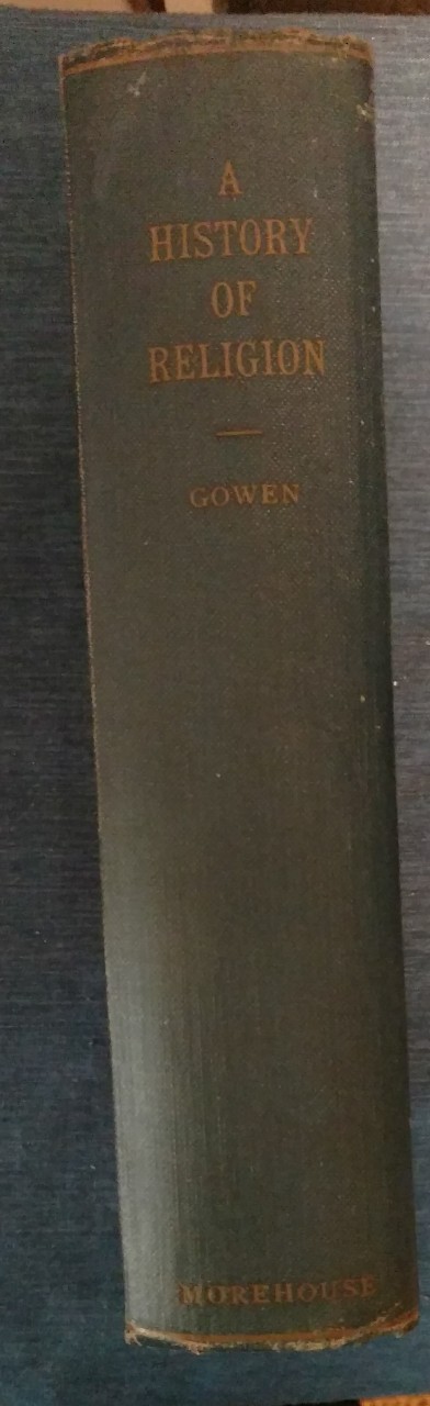 1934 1st edition history of religion by herbert gowen free shipping