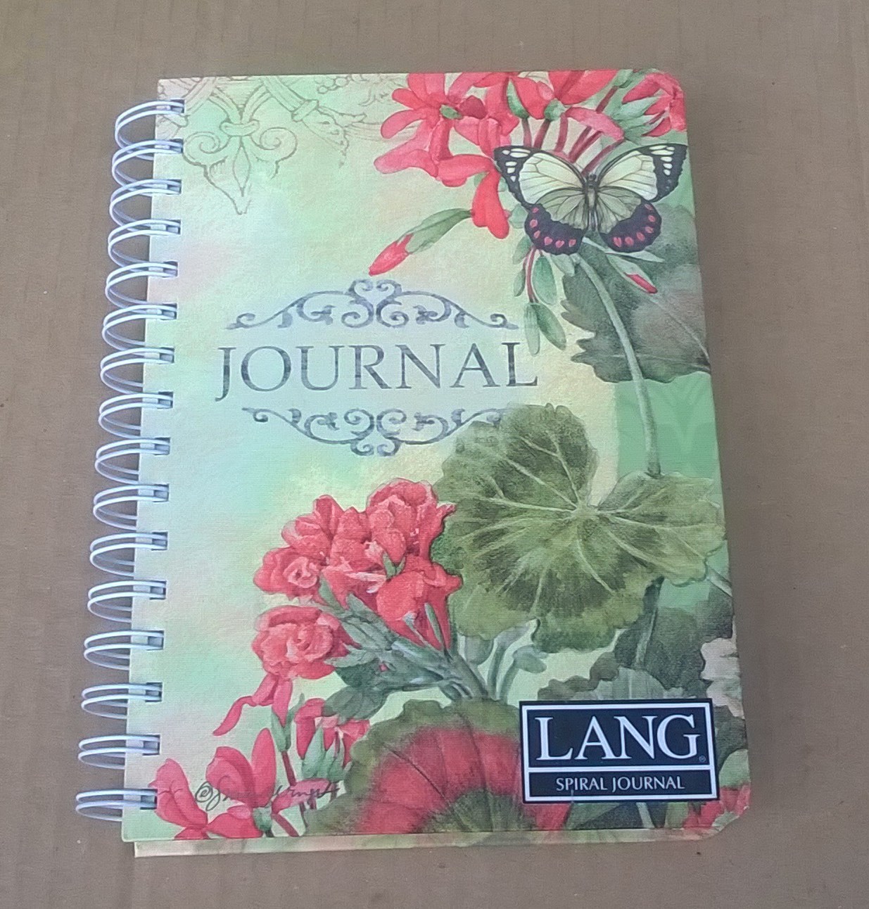 Lang - perfect timing chelsea garden cottage garden spiral journal by susan euc
