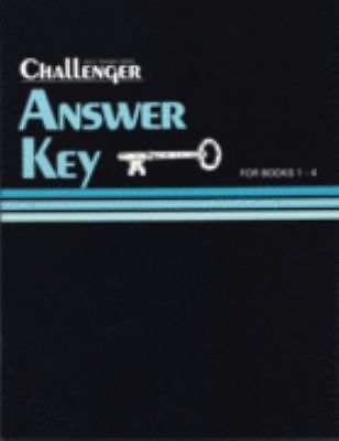 Challenger :books level 1-4 answer key 1991 printing