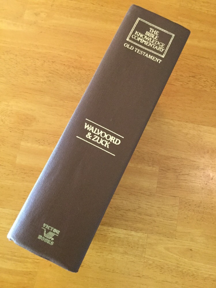 the bible knowledge commentary old testament walvoord and zuck 1985