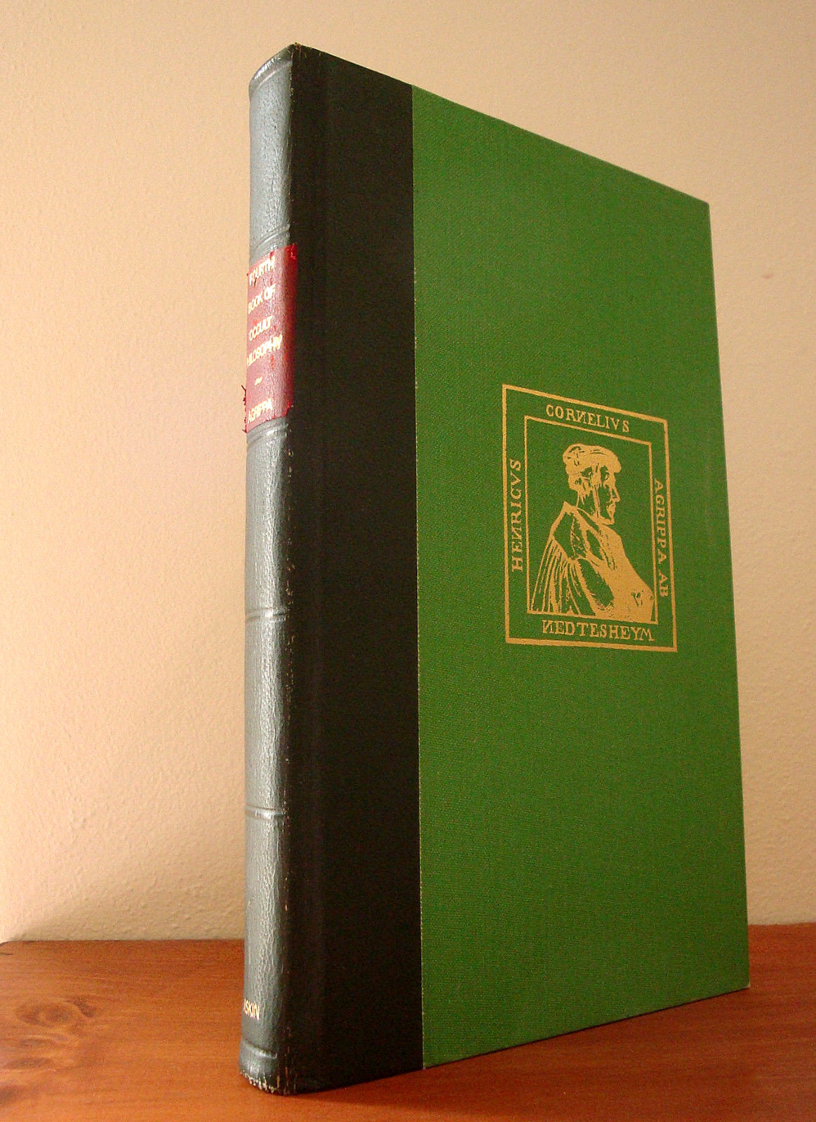 Agrippa fourth book of occult phil.. / rare hardcover ceremonial magic grimoire