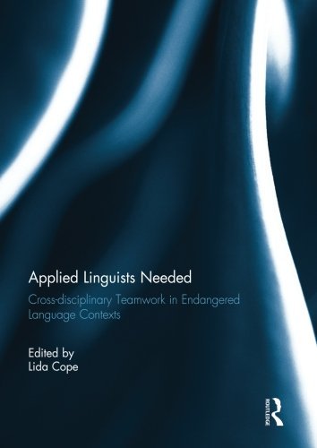 Applied linguists needed: cross-disciplinary networking in endangered language c