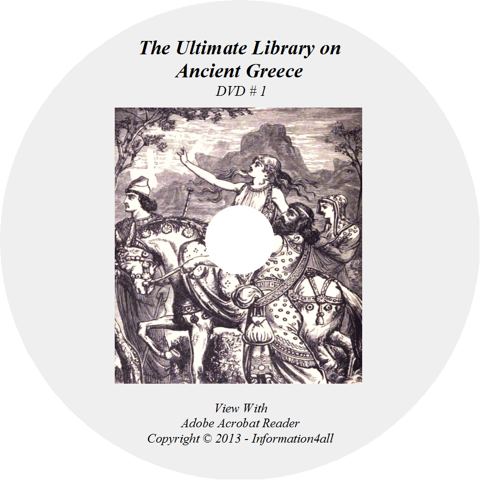 258 books on dvd, ultimate library on ancient greece, greek history athens