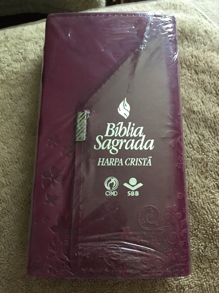 Biblia sagrada harpa crista sbb