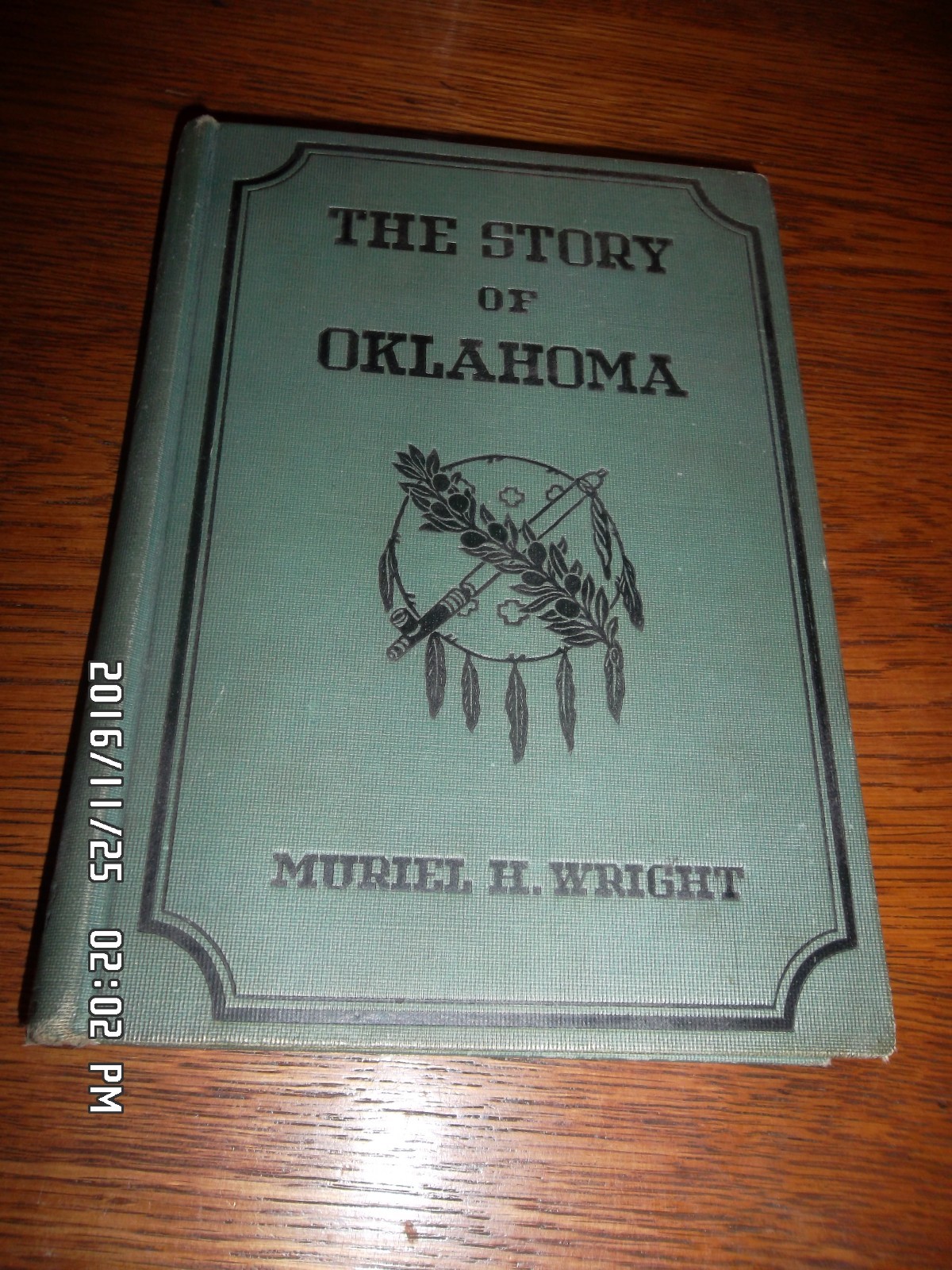 1930 edition the story of oklahoma by muriel wright photo illustrations