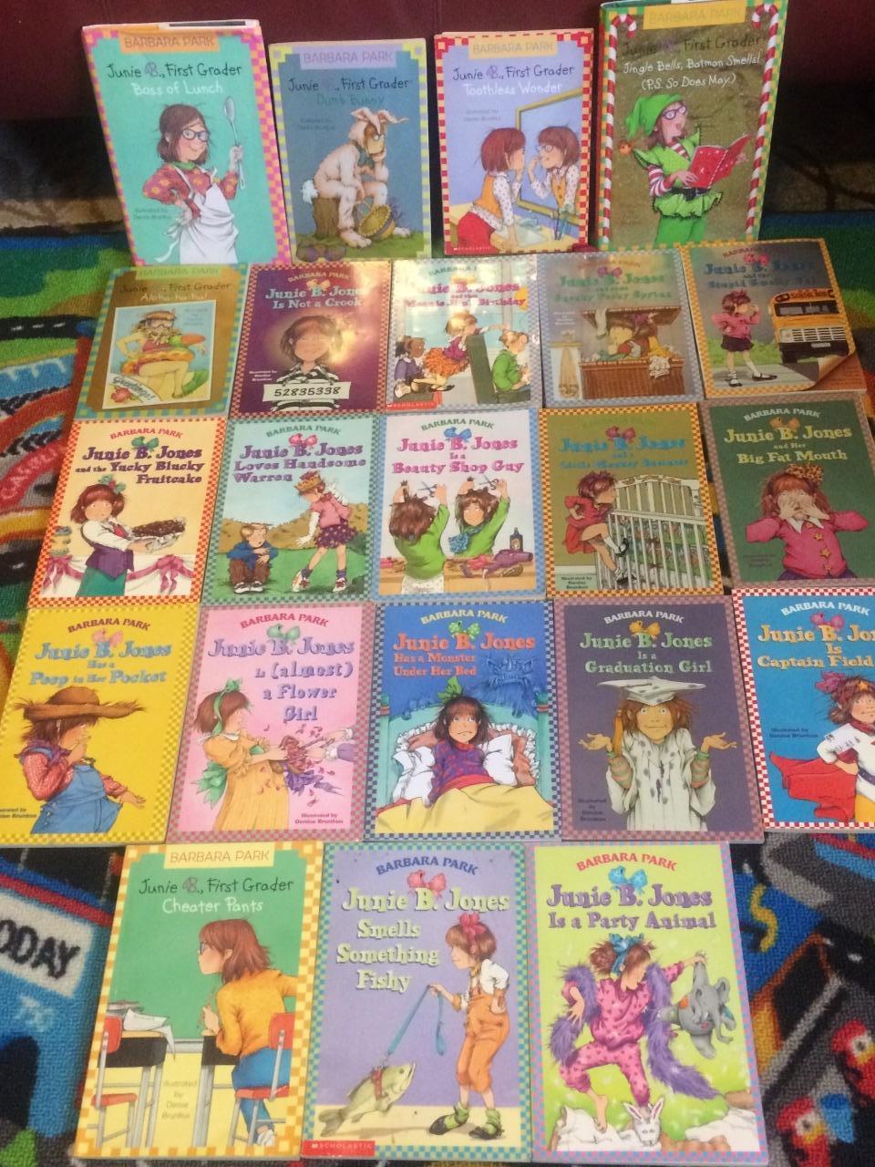 22  junie b jones set barbara park huge lot books $132   great condition!!