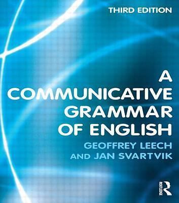 A communicative grammar of english, 3/e paperback, 9780582506336