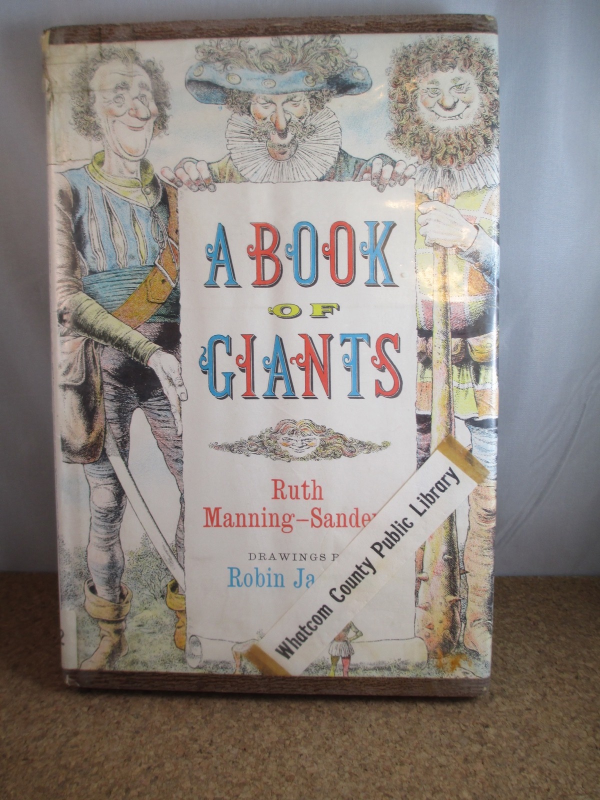 a book of giants ruth manning sanders & robin jacques folk tales vintage x lib