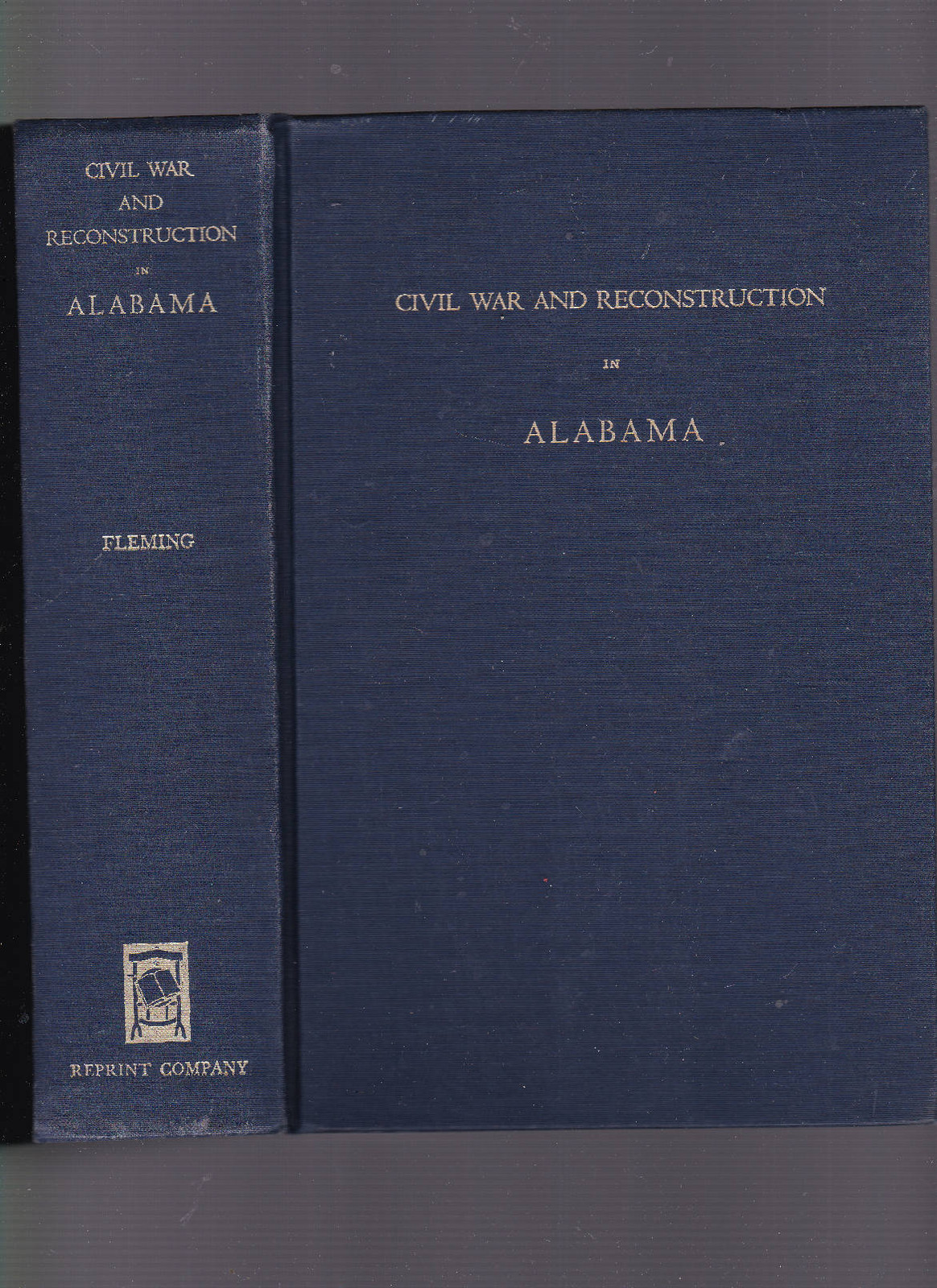 civil war and reconstruction in alabama  facs  of the 1905 1st edition  fleming