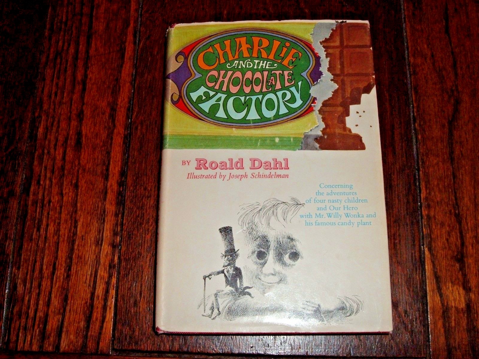 1964 edition charlie and the chocolate factory roald dahl hb dj knopf hardcover