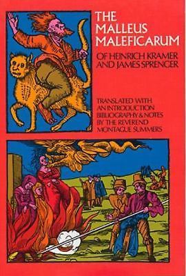 Dover occult: the malleus maleficarum of heinrich kramer and james sprenger...