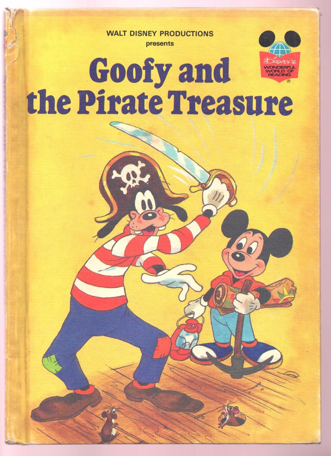 new listing
		disney s wonderful world of reading book goofy and the pirate treasure 1st ed