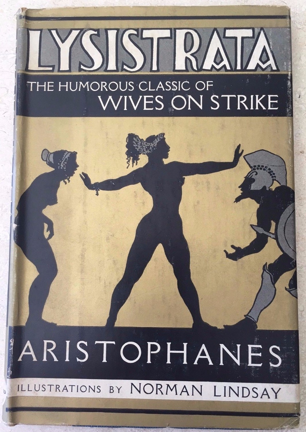 1930 circa lysistrata by norman lindsay with the dustjacket  free shipping