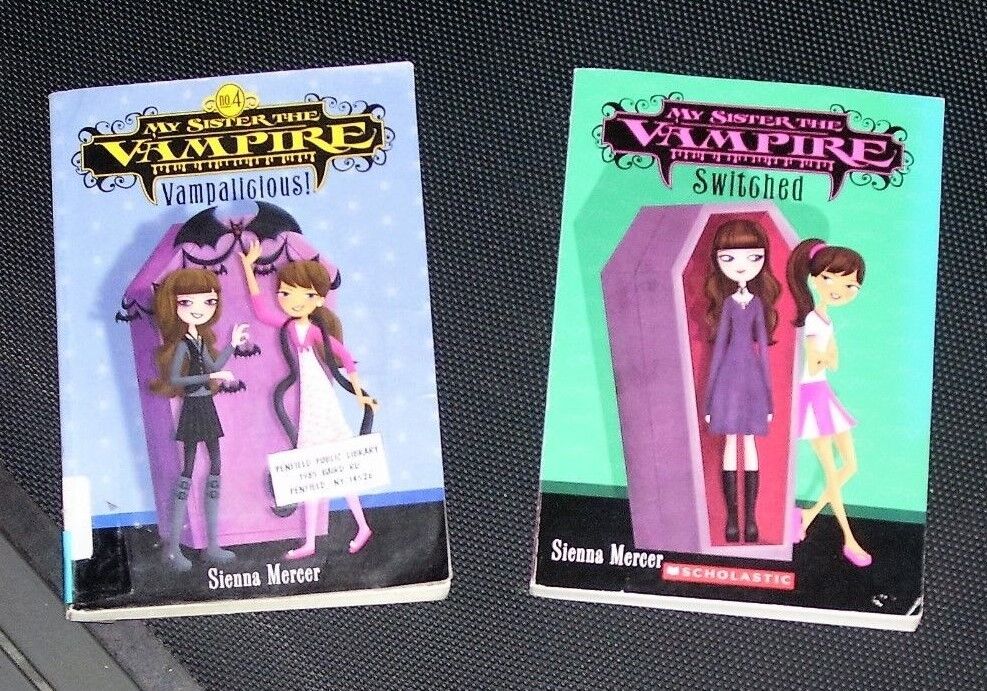 2 my sister the vampire books by sienna mercer