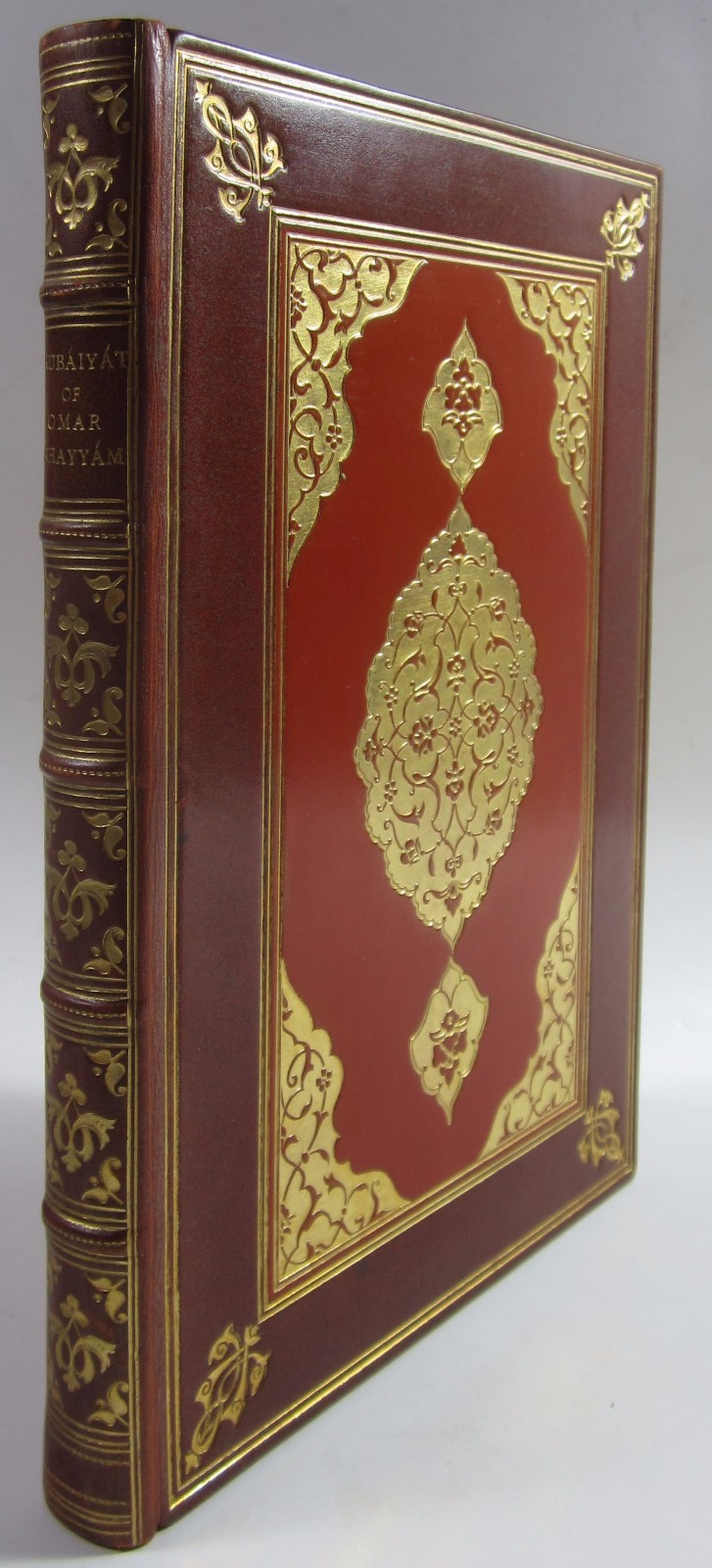 Decorative leather riviere binding rubaiyat of omar khayyam london 1928 orig inv