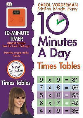 10 minutes a day times table  book new