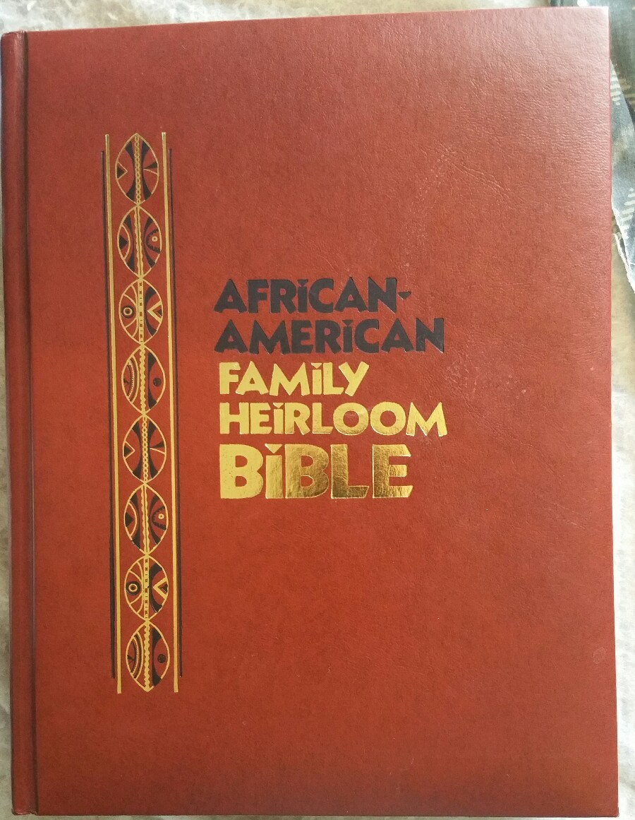 african american family heirloom bible kjv hardcover 11  x 8 5  christian large