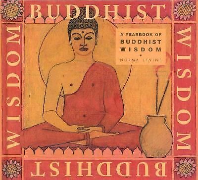 1st - a yearbook of buddhist wisdom by norma levine (1996, hardcover)