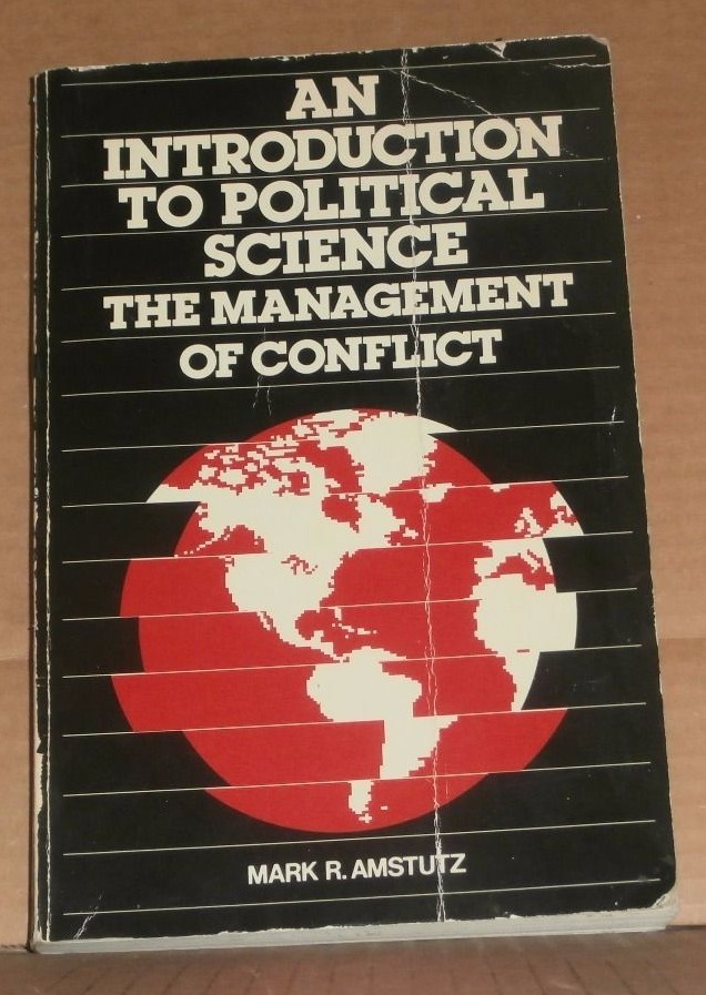 an introduction to political science by mark r  amstutz  1982 paperback