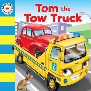 Tom The Tow Truck Children's Board Book Story Picture Kids Emergency ...