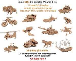 3D Scroll Saw Puzzle Patterns