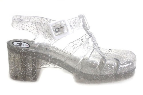 80's jelly sandals
