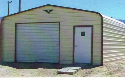 Enclosed Metal Carports