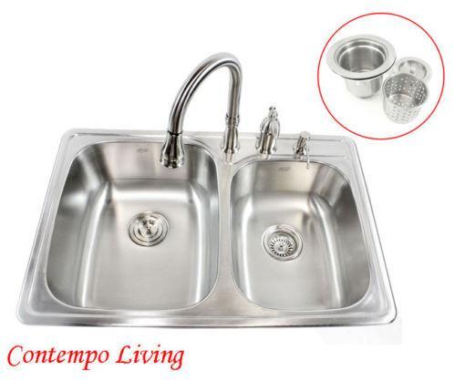 Stainless Steel Drop in Kitchen Sink eBay