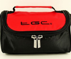 Red Black Camera Case for FujiFilm SLR Bridge Cameras Camcorders