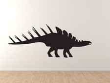 Dinosaur Silhouette #14 - Stegosaurus Spiky Dino Herbivore - Vinyl Wall Decal | eBay