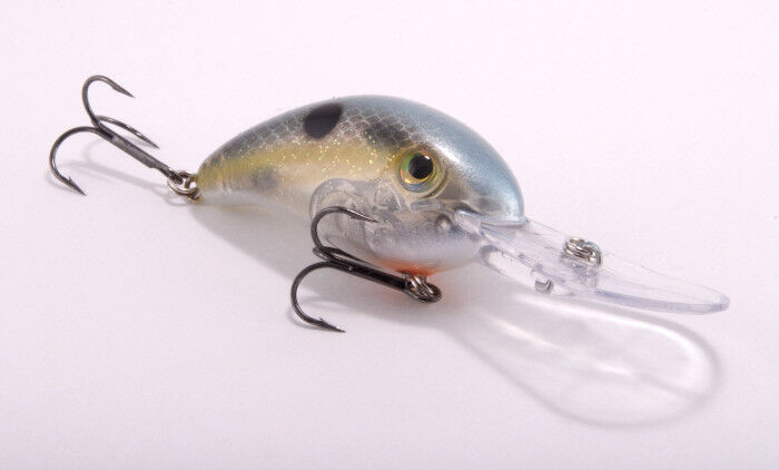 Color:Clear Ghost Sexy Shad:Strike King Pro Model Series 3Xd Crankbaits Medium Diving Crankbait Fishing Lure