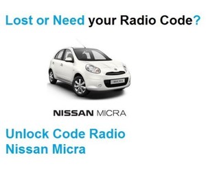 Pin code nissan radio #5