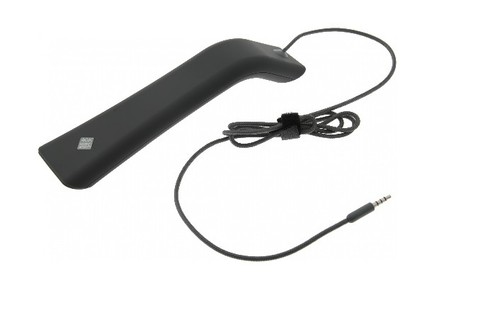 Black-Handset-Soft-Feel-Mobile-Phone-Computer-iPhone-iPad-Laptop-Voip-Skype
