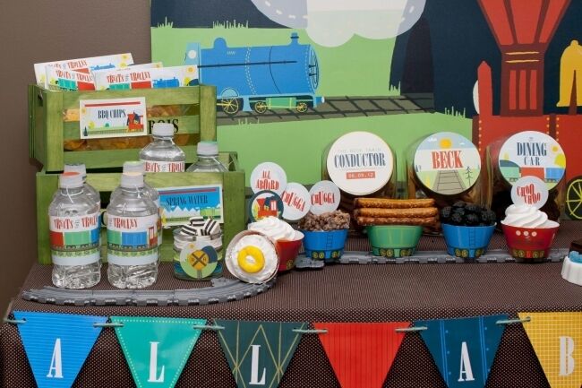Train Themed Birthday Party Ideas | eBay