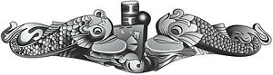 submarine decal service enlisted sticker dolphin bumper navy usa