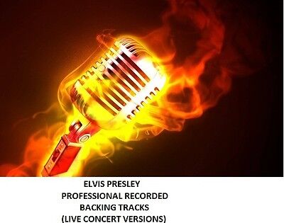 ELVIS PRESLEY PROFESSIONAL RECORDED BACKING TRACKS (LIVE CONCERT VERSIONS)