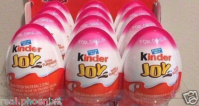8 x Kinder JOY Surprise Eggs Ferrero Kinder Chocolate Best Gift Toys For